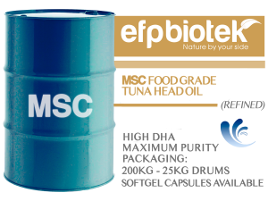 MSC Food Grade Tuna Head oil