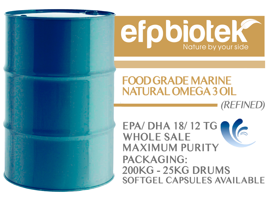 Food Grade Marine Natural Omega 3 Oil